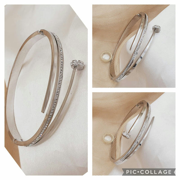 Women's Sparkling Nail Bracelet